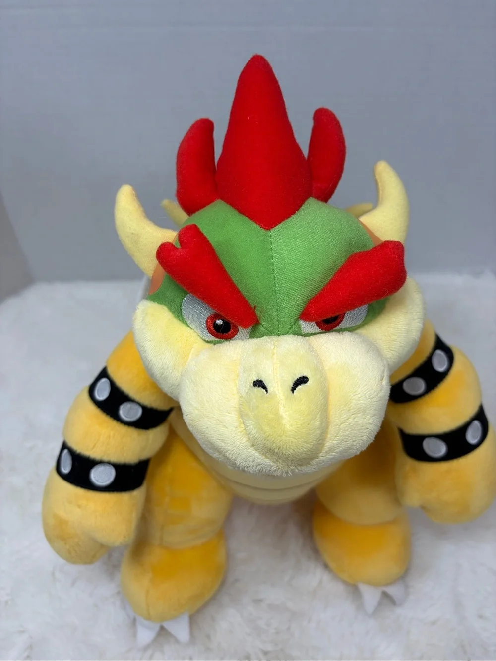 Build-A-Bear Super Mario Bowser King Koopa Nintendo Plush Stuffed Animal Toy 17”